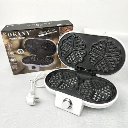 Double Side Waffle Maker + Free Gift