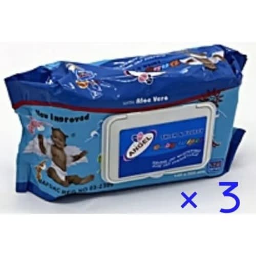 Baby Wipe × 3 Packs - 375 Counts