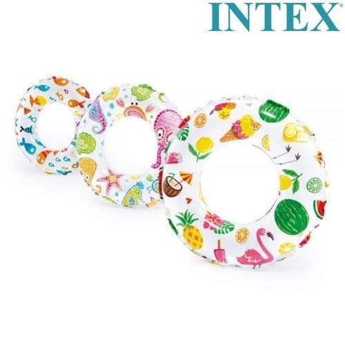 Lively Print Swim Ring - Set Of 3