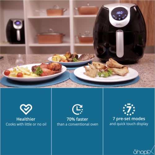5 In 1 Power Air Fryer - 10litres