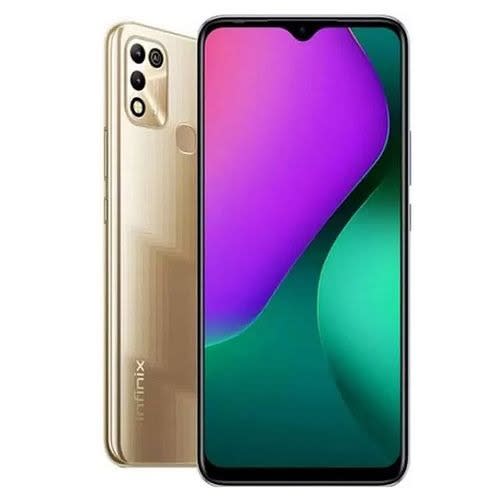 Hot 11 Play - 6.82"HD+ - 128GB ROM - 4GB RAM - Dual Sim - 4G LTE - Fingerprint - 6000mAh- Sunset Gold