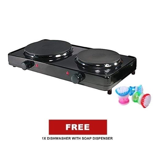 Double Burner Electric Hotplate