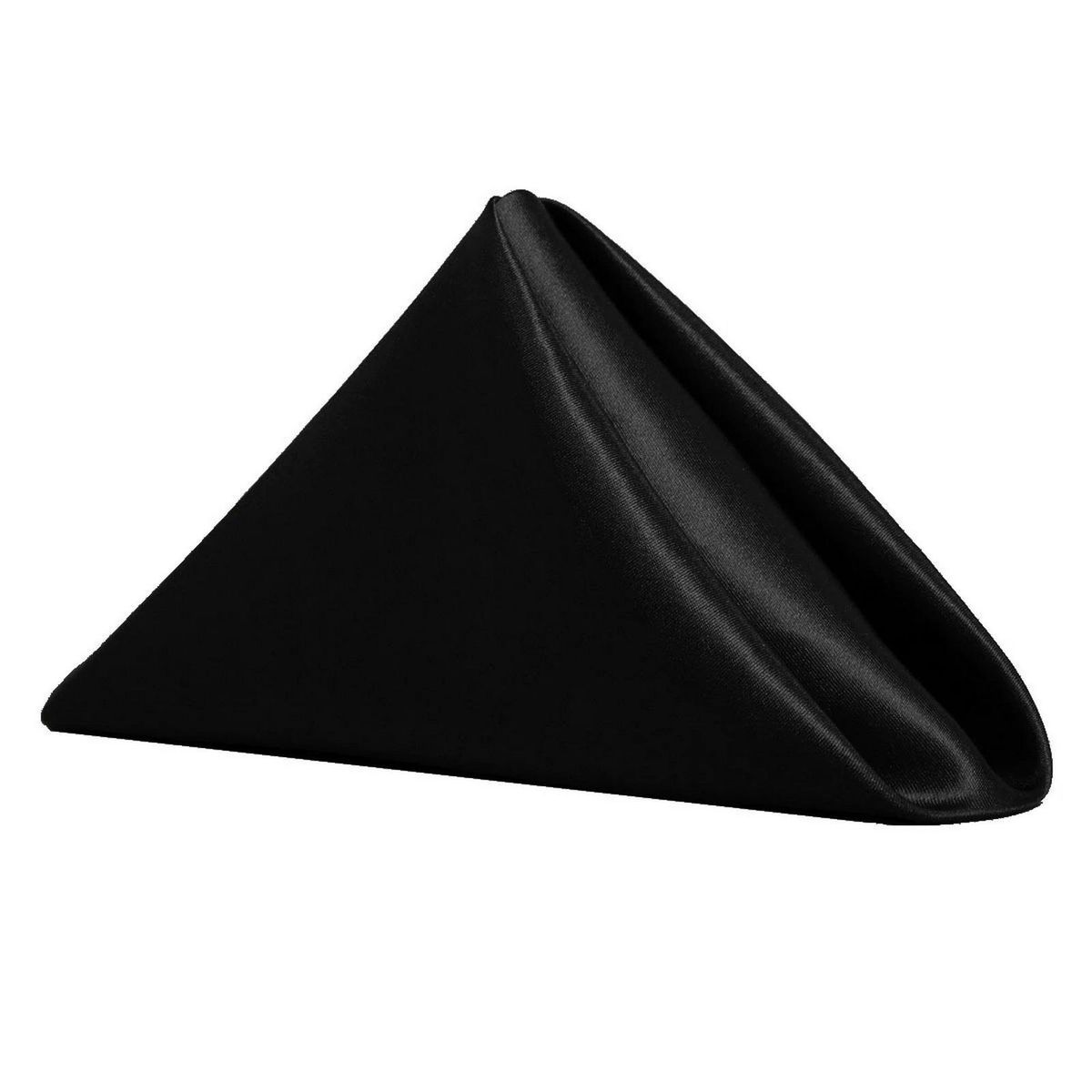 6Pcs Dinner Napkins Square Design Lunch Napkins Black