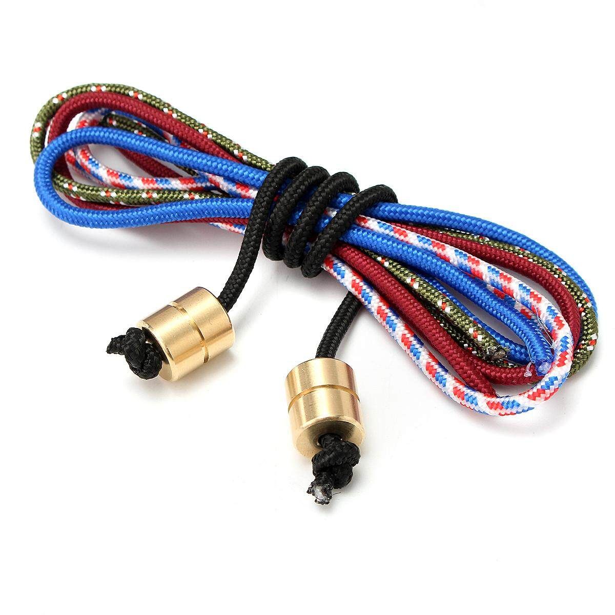 Brass Begleri Beads Rope Fidget Toy Finger Yoyo Relieve Worry Stress Bamboo Joint Baole Pearl Bamboo Festival