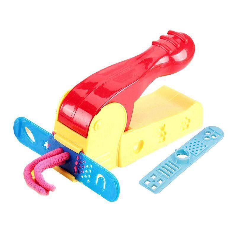 Learning Education Plasticine Dough Craft Tool Clay Extrusion Plastic Mold Mould Set Kids Play Toy