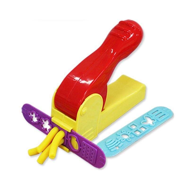 Learning Education Plasticine Dough Craft Tool Clay Extrusion Plastic Mold Mould Set Kids Play Toy
