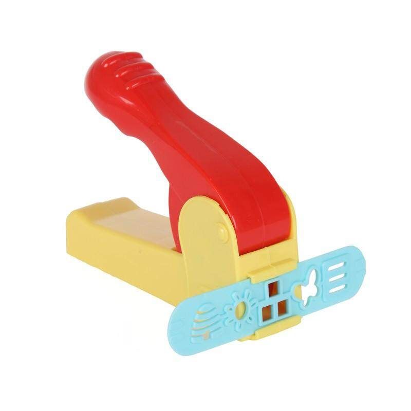 Learning Education Plasticine Dough Craft Tool Clay Extrusion Plastic Mold Mould Set Kids Play Toy