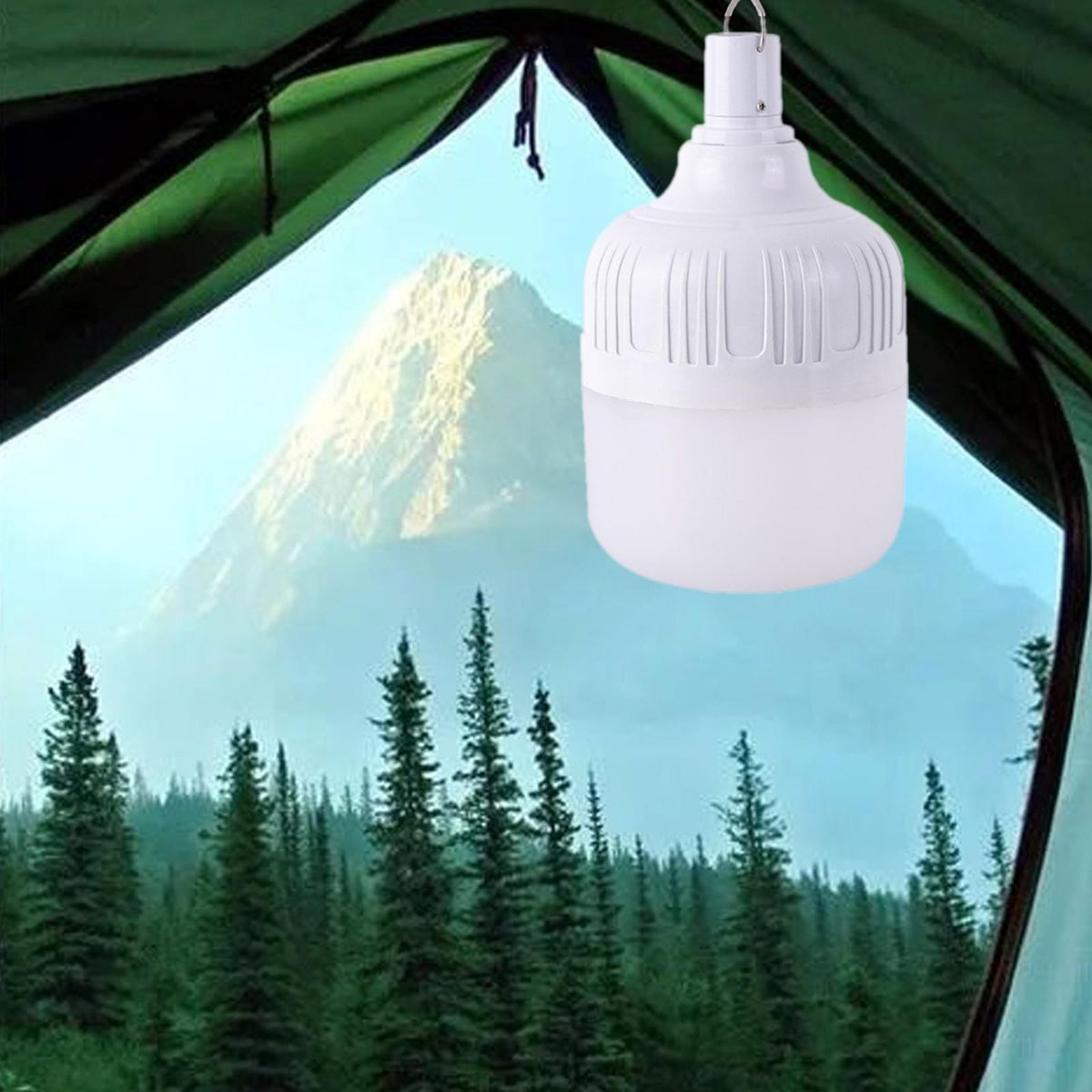 Hanging USB LED Light Bulb Tent Lamp Energy Saving Night