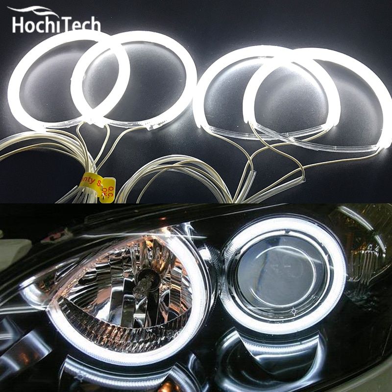 HochiTech Ccfl An Eyes Kit  6000k Ccfl Halo Rings Headlight For Mazda 3 Mazda3 2002 2003 2004 2005