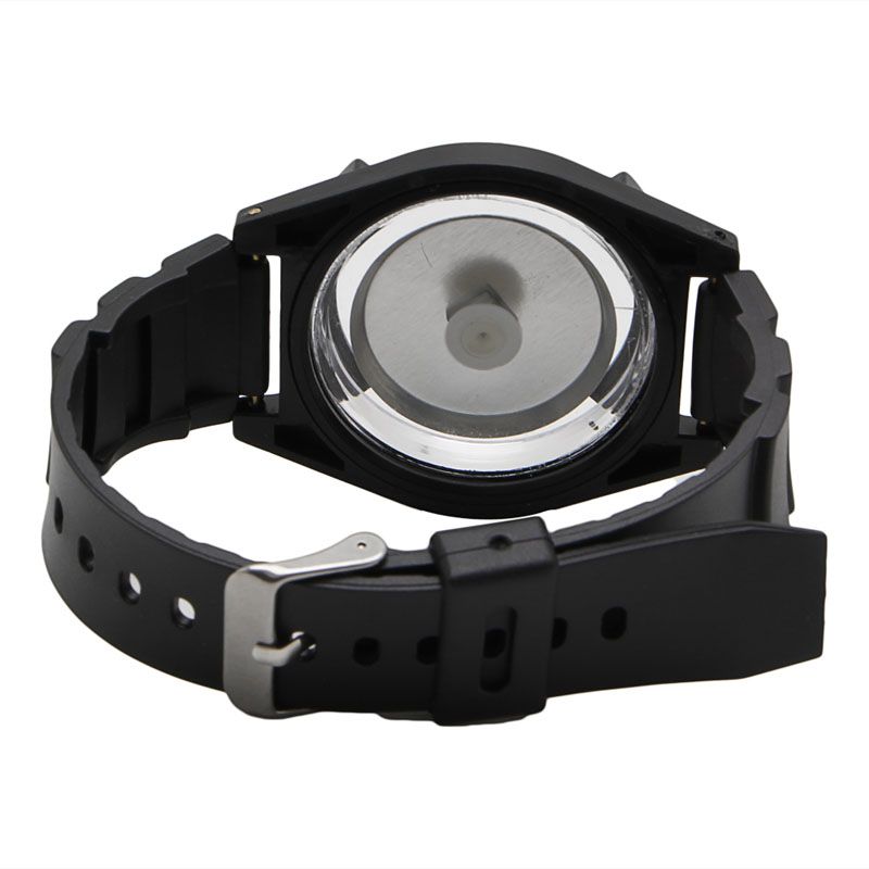 1pc Military Tactical Wrist Compass Outdoor Black Band