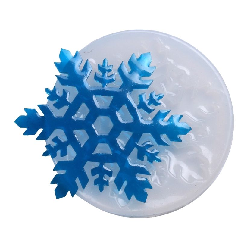 5Pcs Various Snowflake Shapes Cake Chocolate Craft DIY