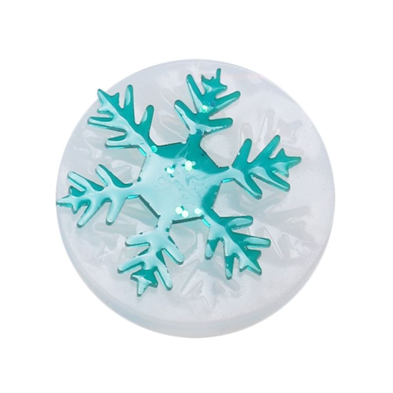 5Pcs Various Snowflake Shapes Cake Chocolate Craft DIY