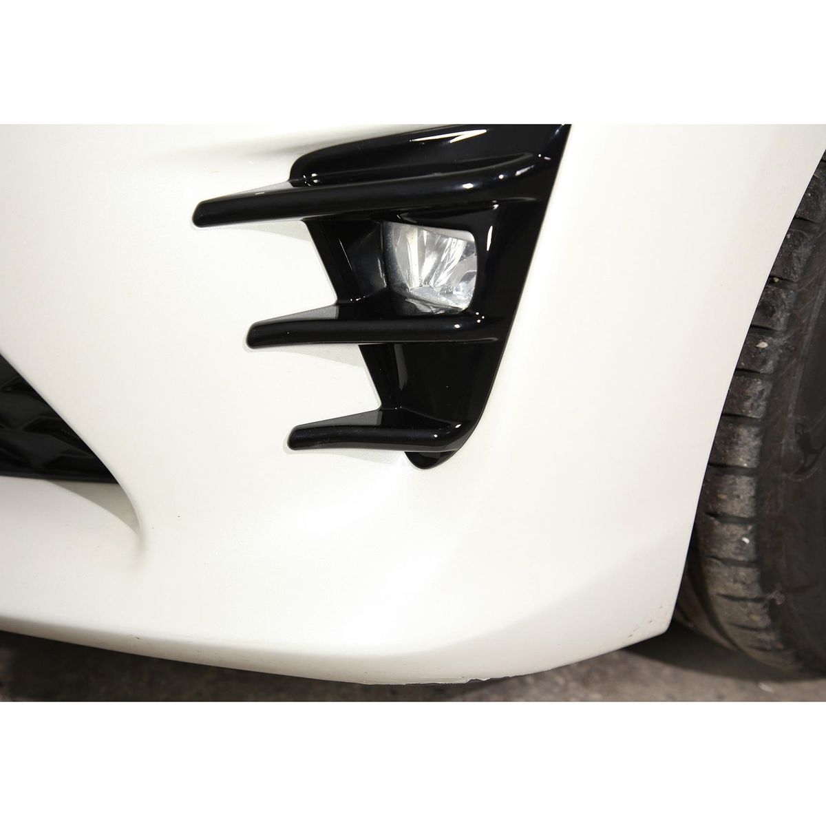 Car Styling Black Front Fog Light Lamp Decorative Frame Cover Fit for Toyota 86 2016-2020 Exterior Accessories