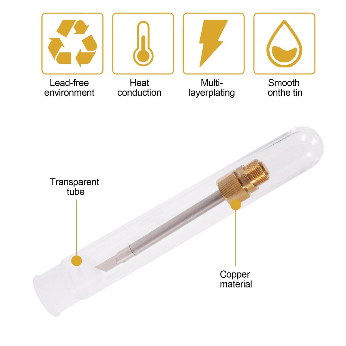 510 Interface Soldering Iron Tip Mini Portable USB