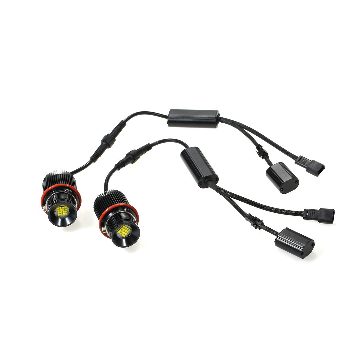 40W/pcs Angel Eyes Halo Ring Marker Lights Bulb 16SMD White