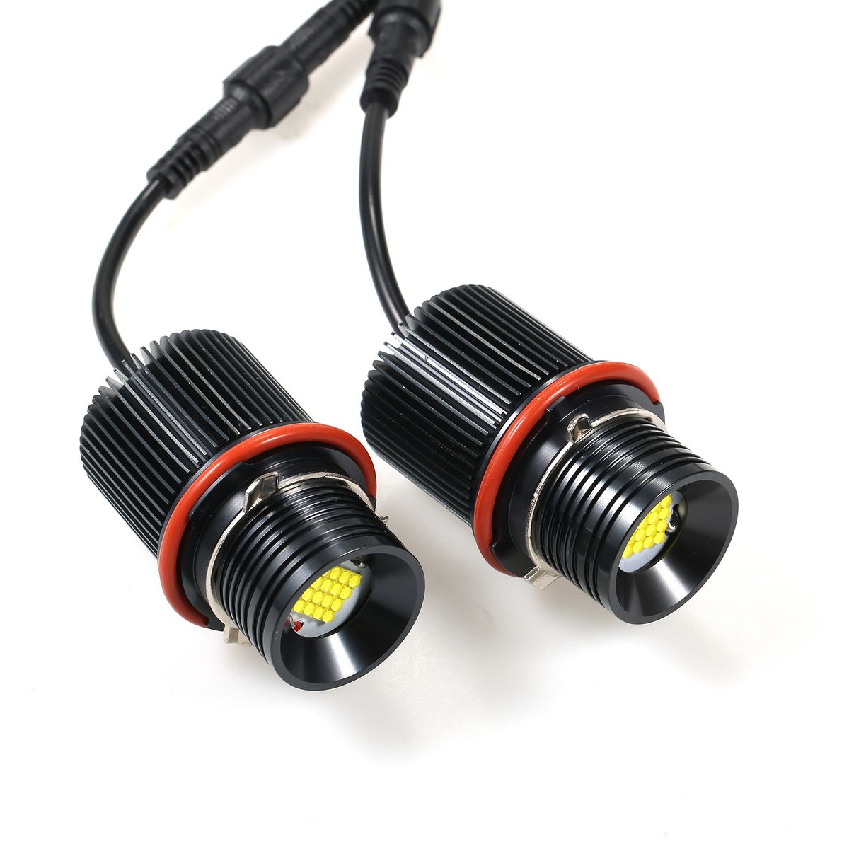 40W/pcs Angel Eyes Halo Ring Marker Lights Bulb 16SMD White