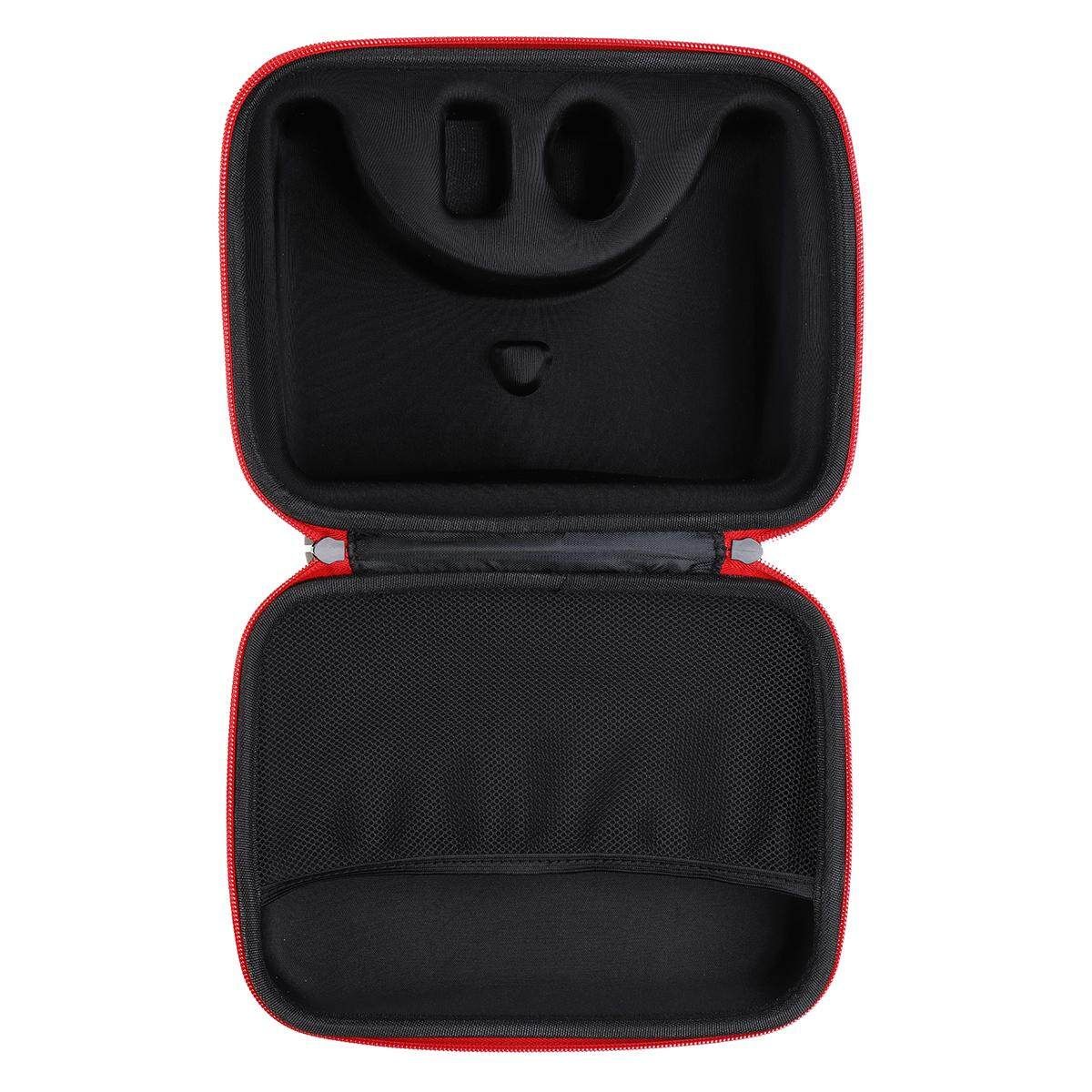 Portable Hard EVA Case Carry Storage Box + 2x Connector For Oculus Go VR Headset Red And Black