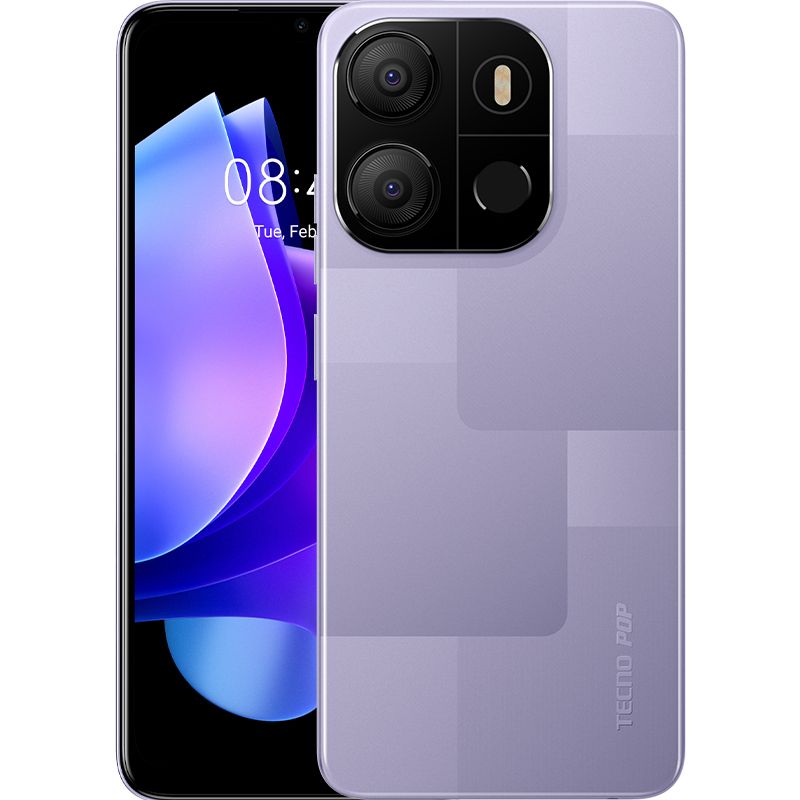 POP 7 (BF6) 6.6" HD+, 64GB ROM + Up To 4GB RAM, 5000mAh, 8MP