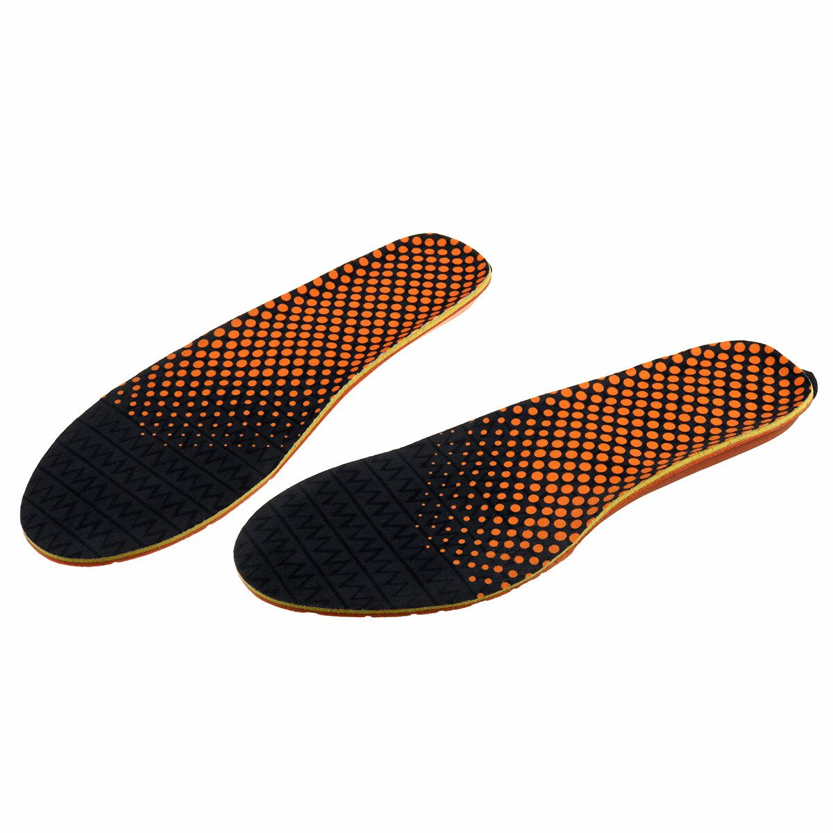3.7V Rechargeable Electric Heated Insoles Warm Sock Winter Heater Pad W/Remote 41-46