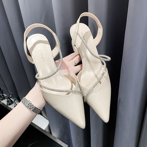 Women's Platform High Heel Fashion Sandals-Beige