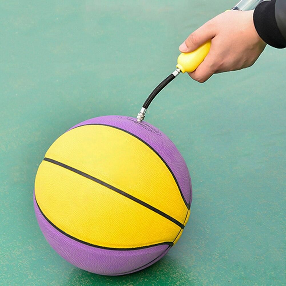 Multi-Purpose Mini Hand Pump with Air Needle Valve Portable  Cycling Tire Inflator Air Pump for Basketball Football Kayak Ball