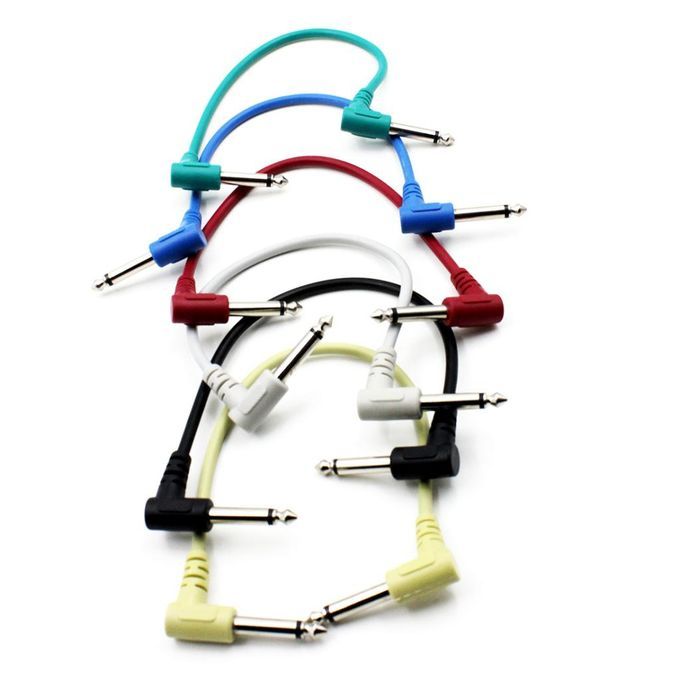 6x Guitar Effect Pedal Board Cable Audio Wire For Guitar Effector 6