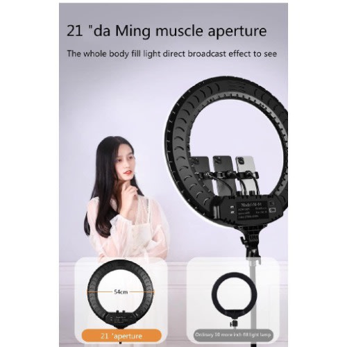 Rl-21 Inch  Lighting Led Ring 54cm Led Soft Ring Light  With Tripod With Tripod