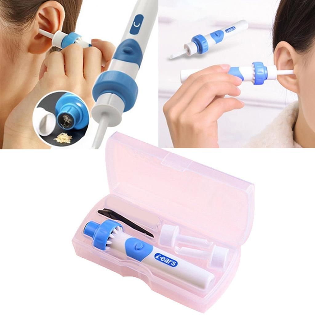 Electric Cordless Vacuum Ear Cleaner Cleaning Tools Dirt Wax Remover