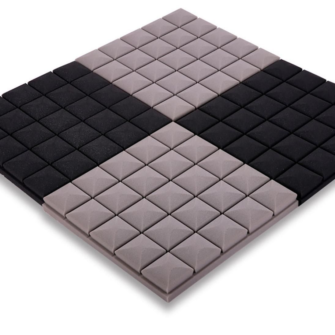 25X25X5cm Acoustic Foam Panel Sound Stop Absorption Sponge