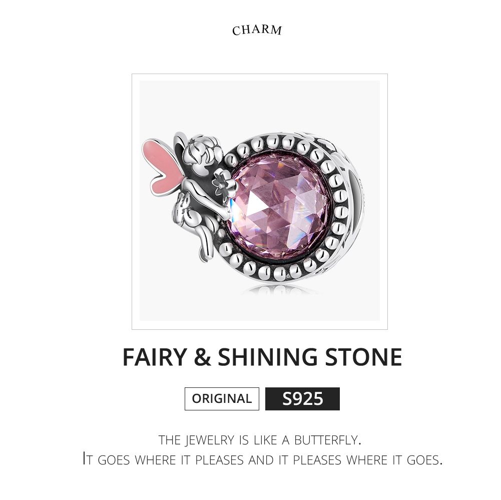 S925 Sterling Silver Elf Orb Beads