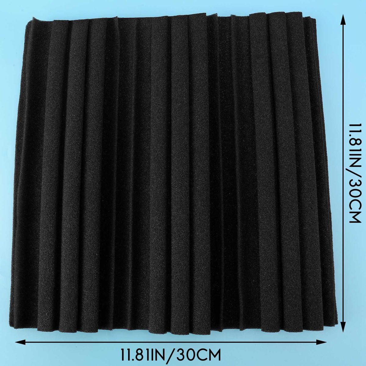 12Pcs Acoustic Foam Panels 12 hX12 X2inch Soundproofing