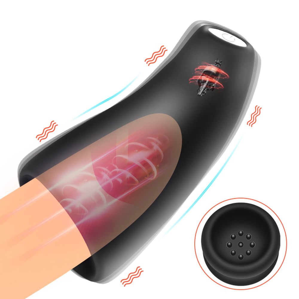 Silicone Vibrator 20 Vibration Modes Delay Ejaculation Glans