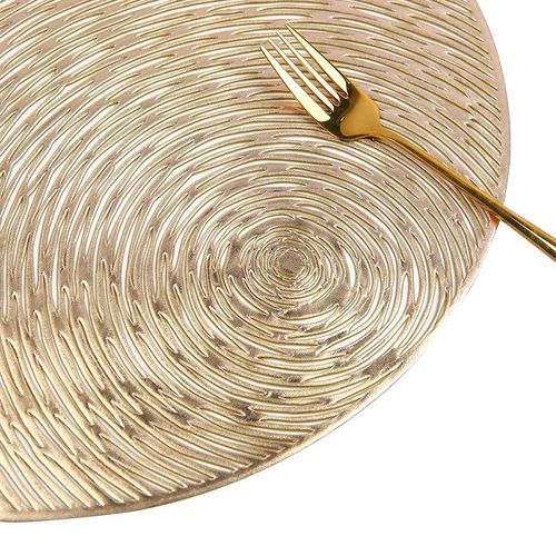 6pcs Placemats Set Round Table Mats Kitchen Washable Mats