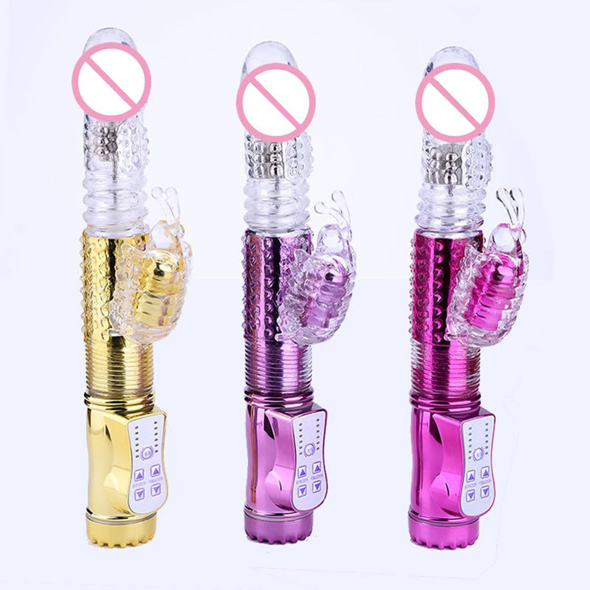 Handheld Vibrator 36-Frequency Rotation Vibration Swing