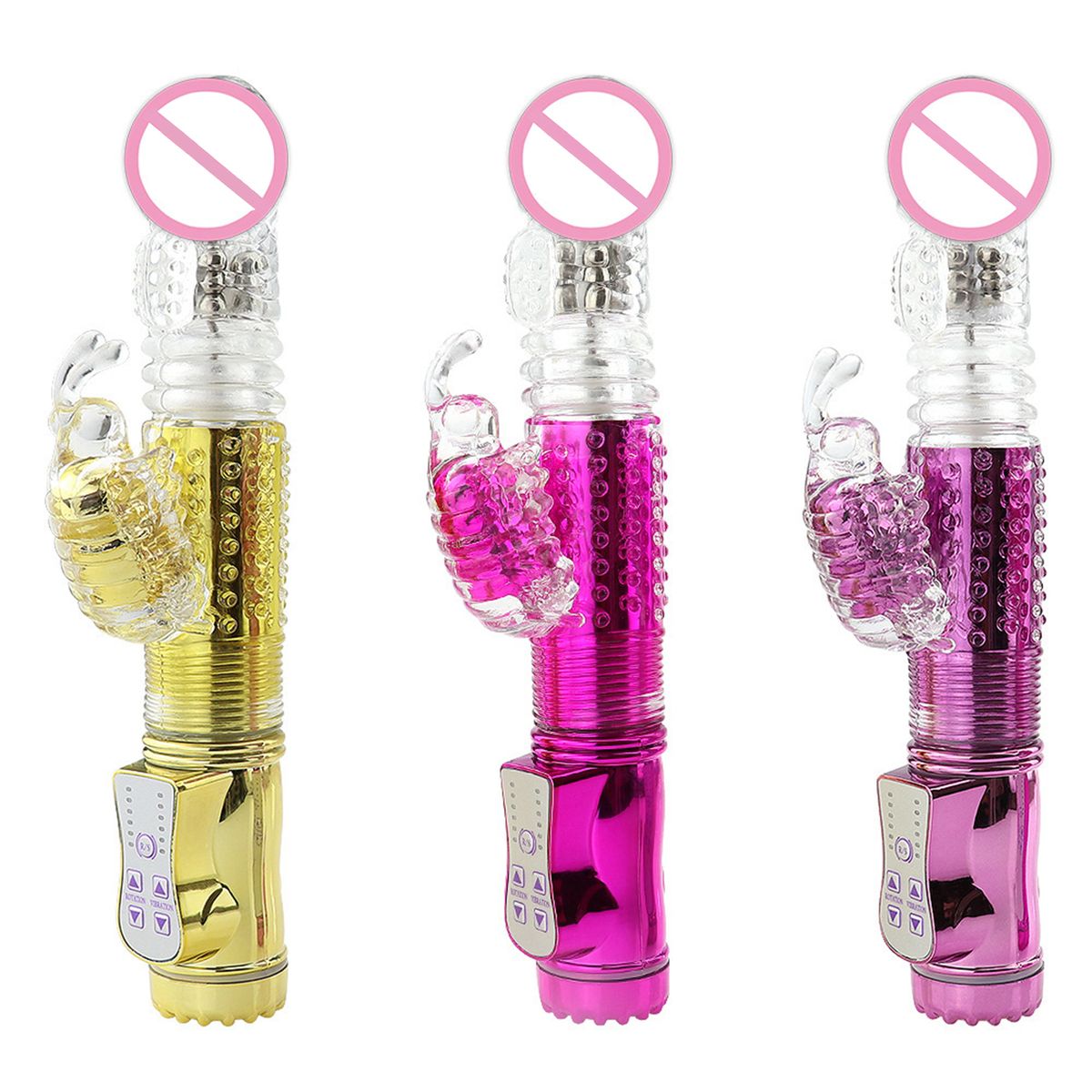 Handheld Vibrator 36-Frequency Rotation Vibration Swing