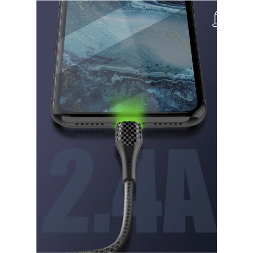 Type C 2.4a Fast Charging Data Cable  Ls522 2m
