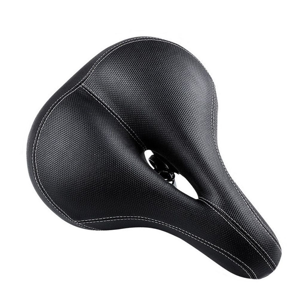 Bike Seat With Taillight Bicycle Saddle Dual Shock Absorbing
