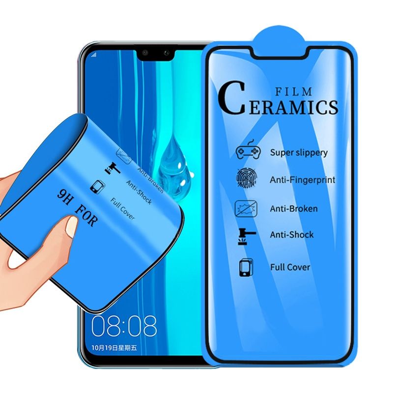 2.5D Full Glue Full Cover Ceramics Film For Huawei P Smart Z(2019) / P Smart Pro(2019) / Y9 Prime (2019) / Y9s / Honor 9X / Honor 9X Pro / Enjoy 10 Plus