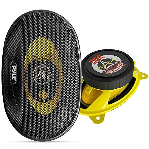 Car ThreeWay Speaker System  Pro 4 X 6 Inch 180W 4 Ohm Mid T