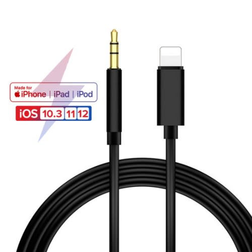 Lightning To 3.5 Aux  Audio Adapter Cable
