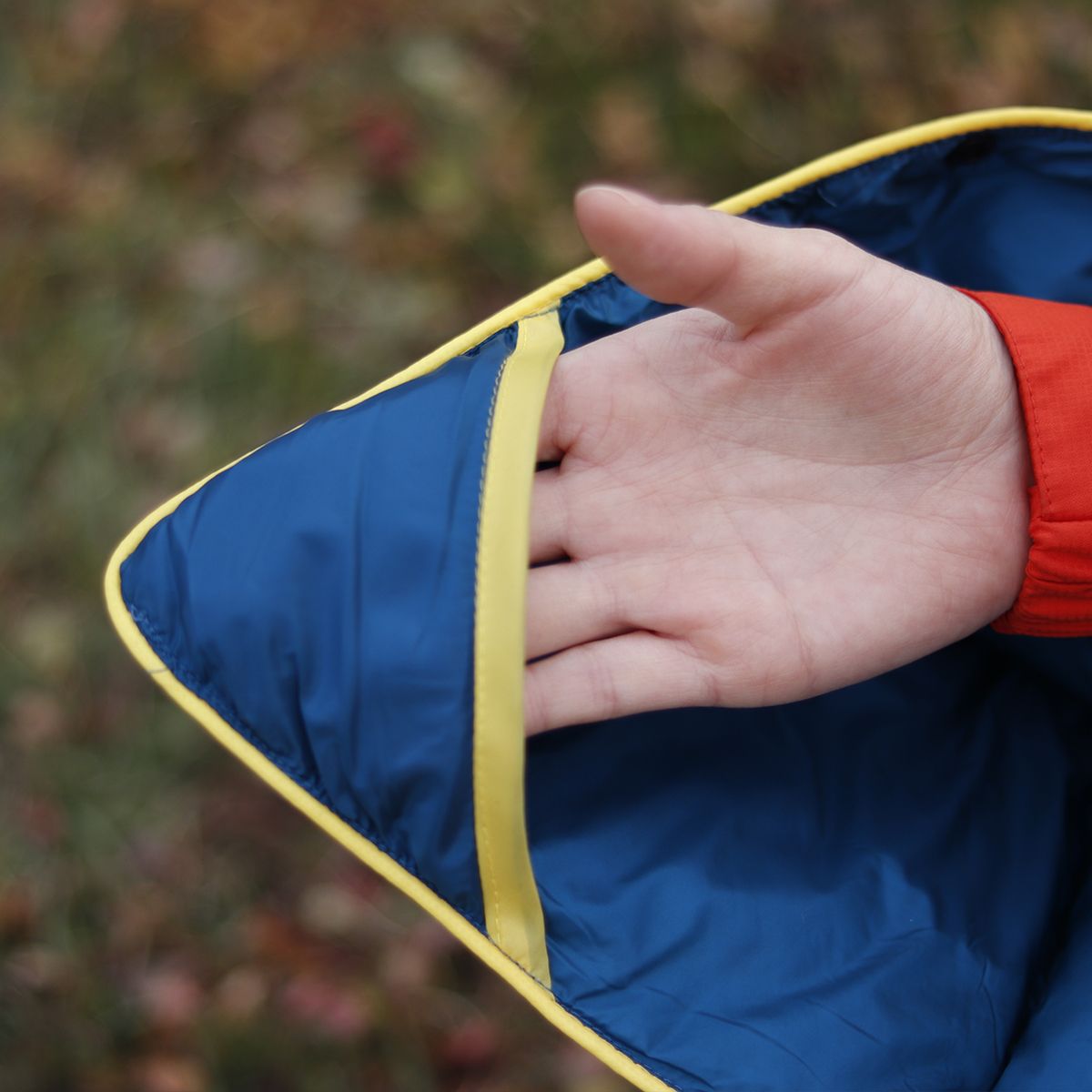 Portable Extra Puffy Lightweight Warm Down Camping Blanket