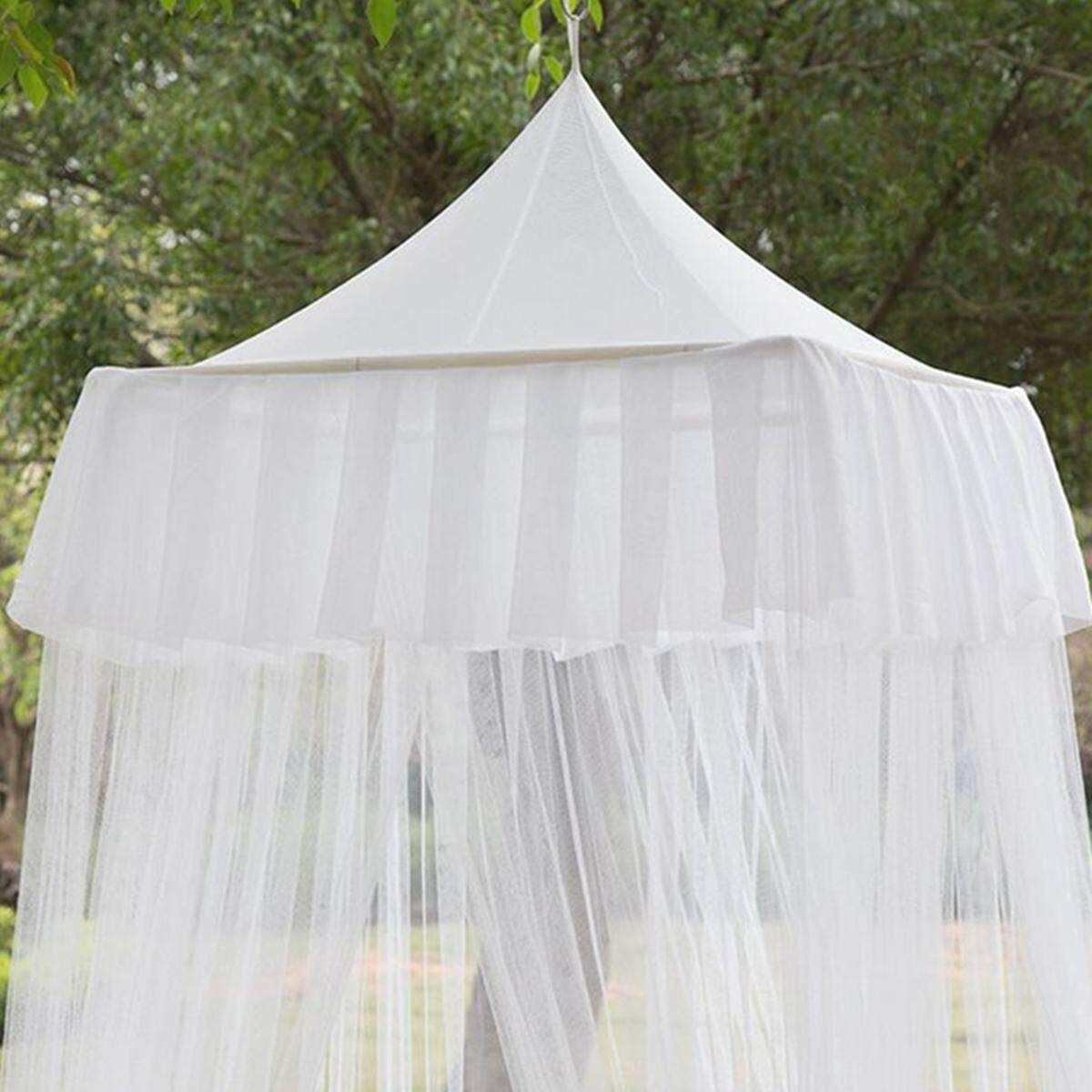 Outdoors Bali Mosquito Net Netting Mesh Bed Canopy Bedroom Curtains 4 Openings