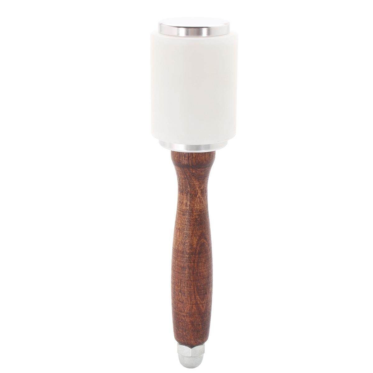 Wooden Handle Leather Nylon Carving Hammer Calico Carving Tool DIY Handle Craft Workshop Tool