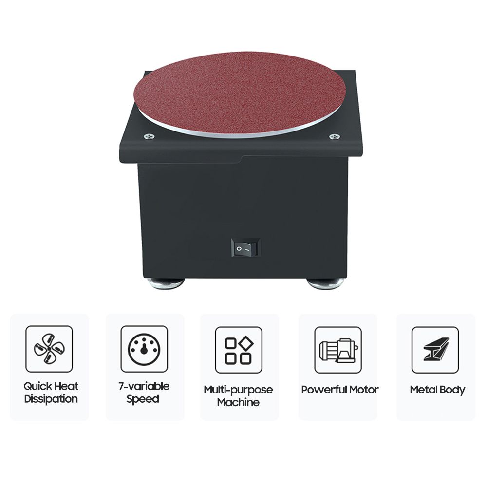 Mini Bench Disc Sander And Sanding Roller Electric Edge