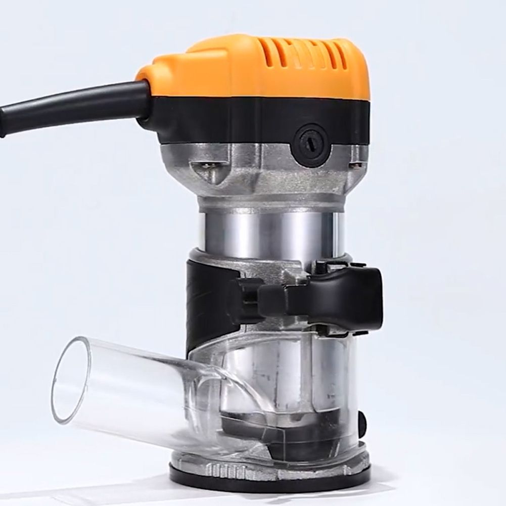 Plunge Router Aluminum Alloy Base Vacuum Cleaner Trimming