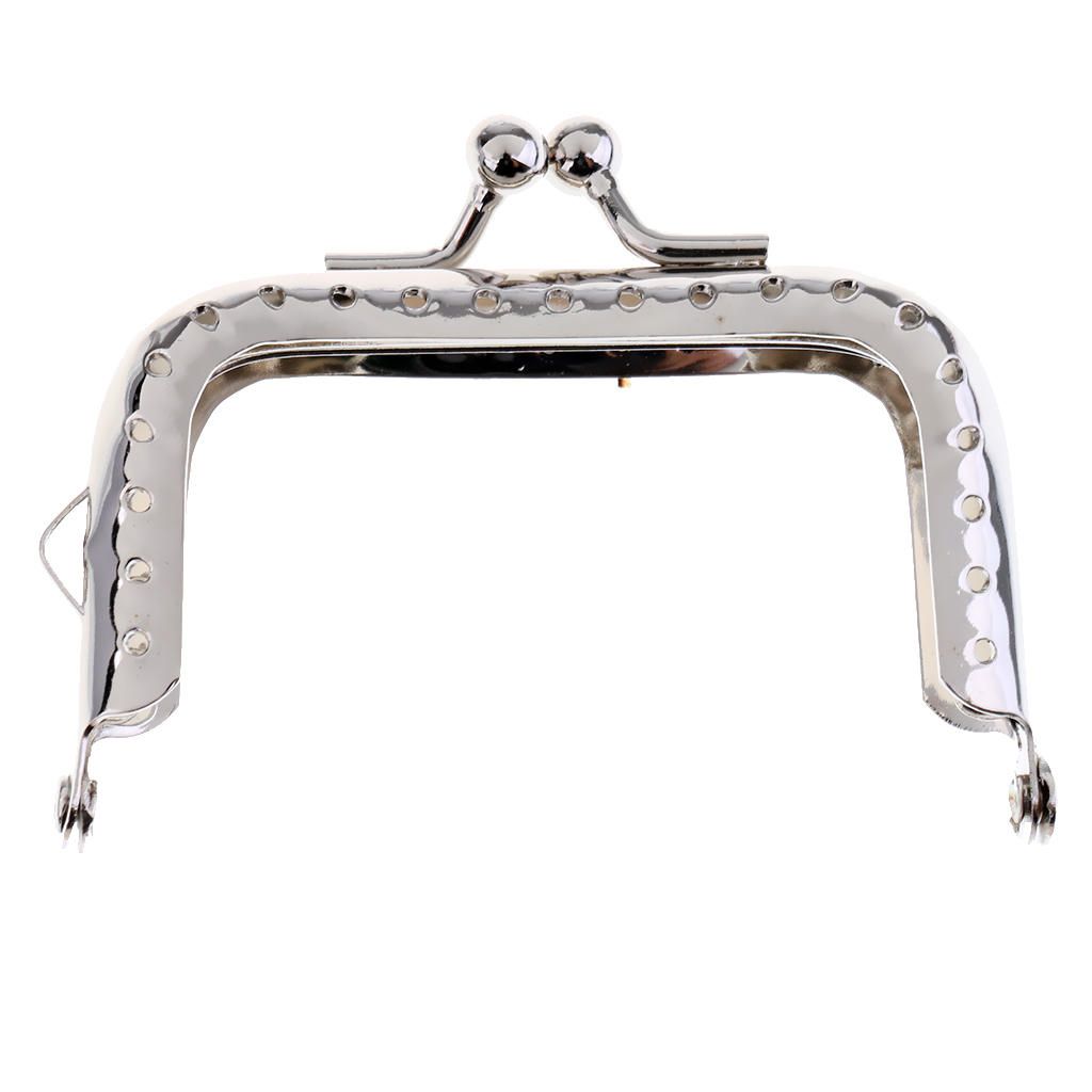 Handmade Metal Purse Frame Clutch Handle Bag   DIY