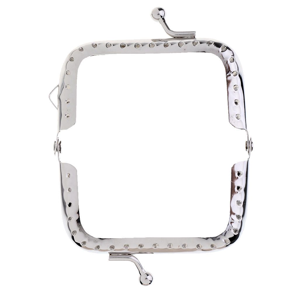 Handmade Metal Purse Frame Clutch Handle Bag   DIY