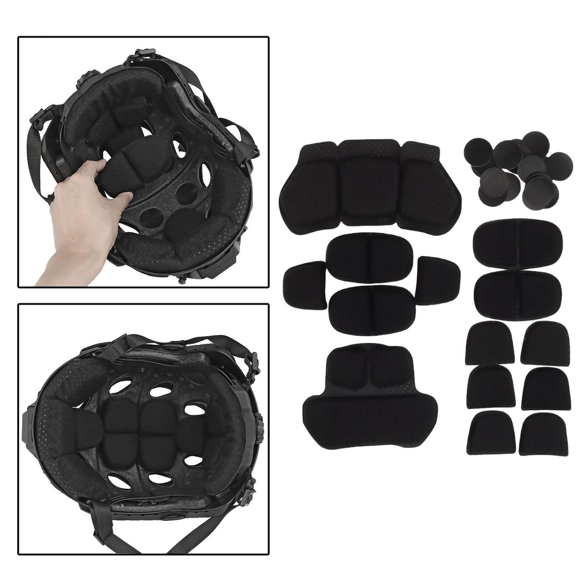Durable  Soft Pad Kits Accessories Foam Lining Pads Protective