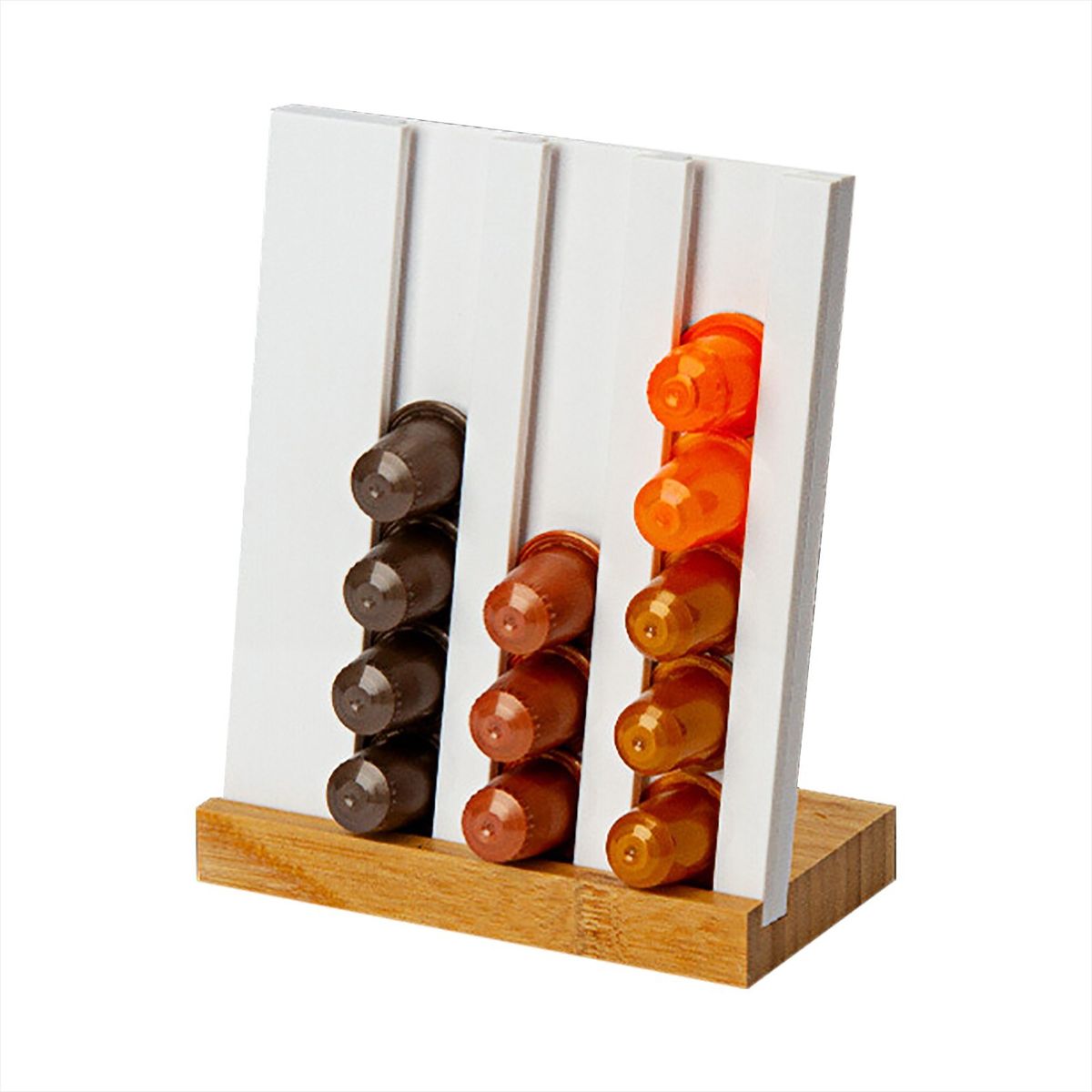 Coffee Pod Holder Capsule Rack Holds 18 Capsules Counter Top