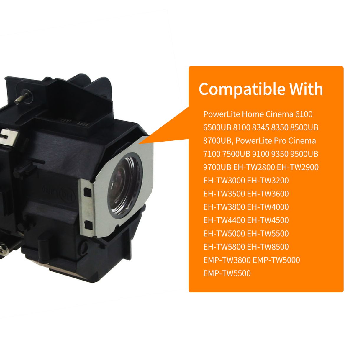 ELPLP49 Replacement Projector Lamp Compatible With PowerLite